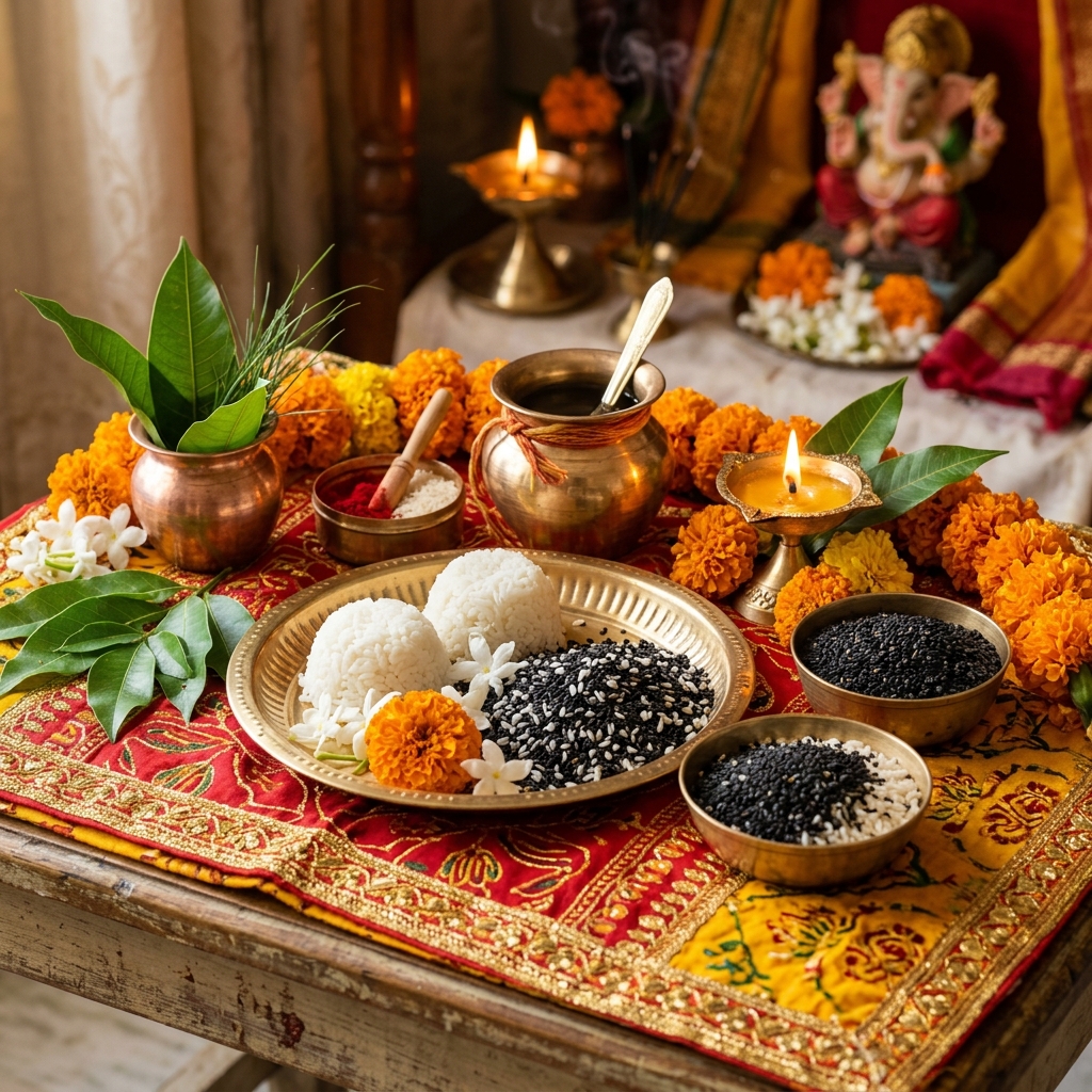 Shradh Puja Offerings